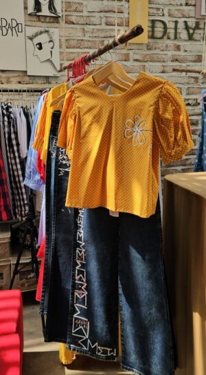 Blusa Sundial pepas blancas - Imagen 2