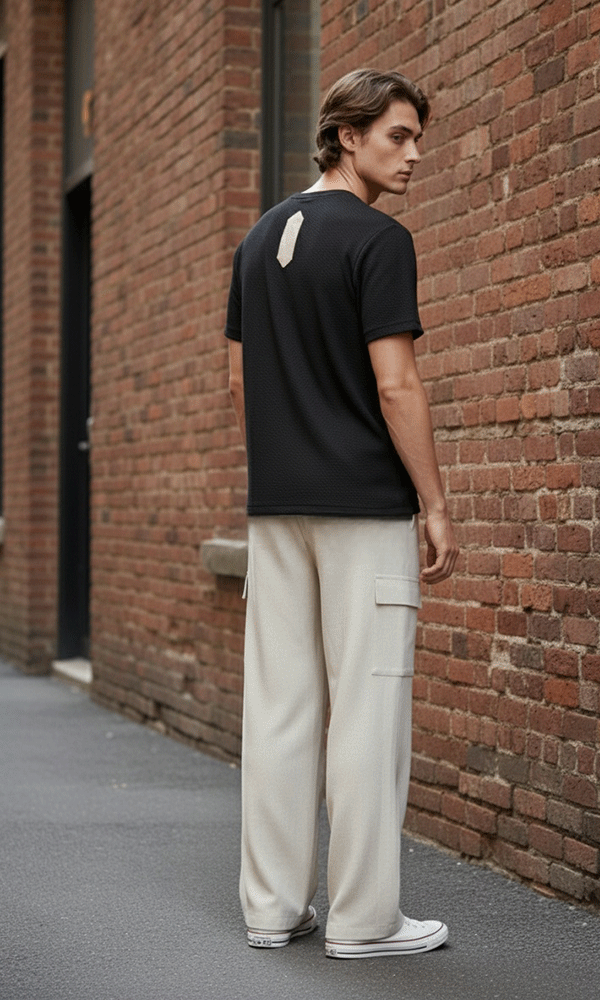 Camiseta Hombre Negra - Imagen 2