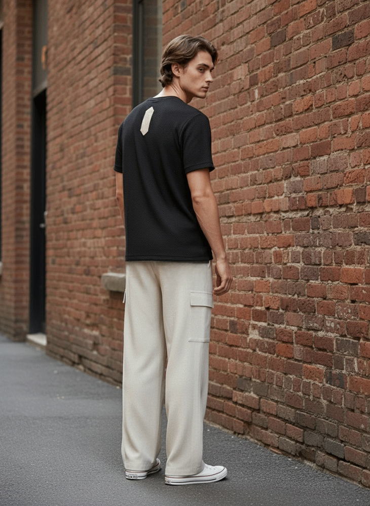 Camiseta Hombre Negra - Imagen 2